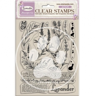 Lavender Clearstamps -...